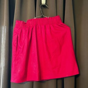 J.Crew Hot Pink Skirt with Pockets